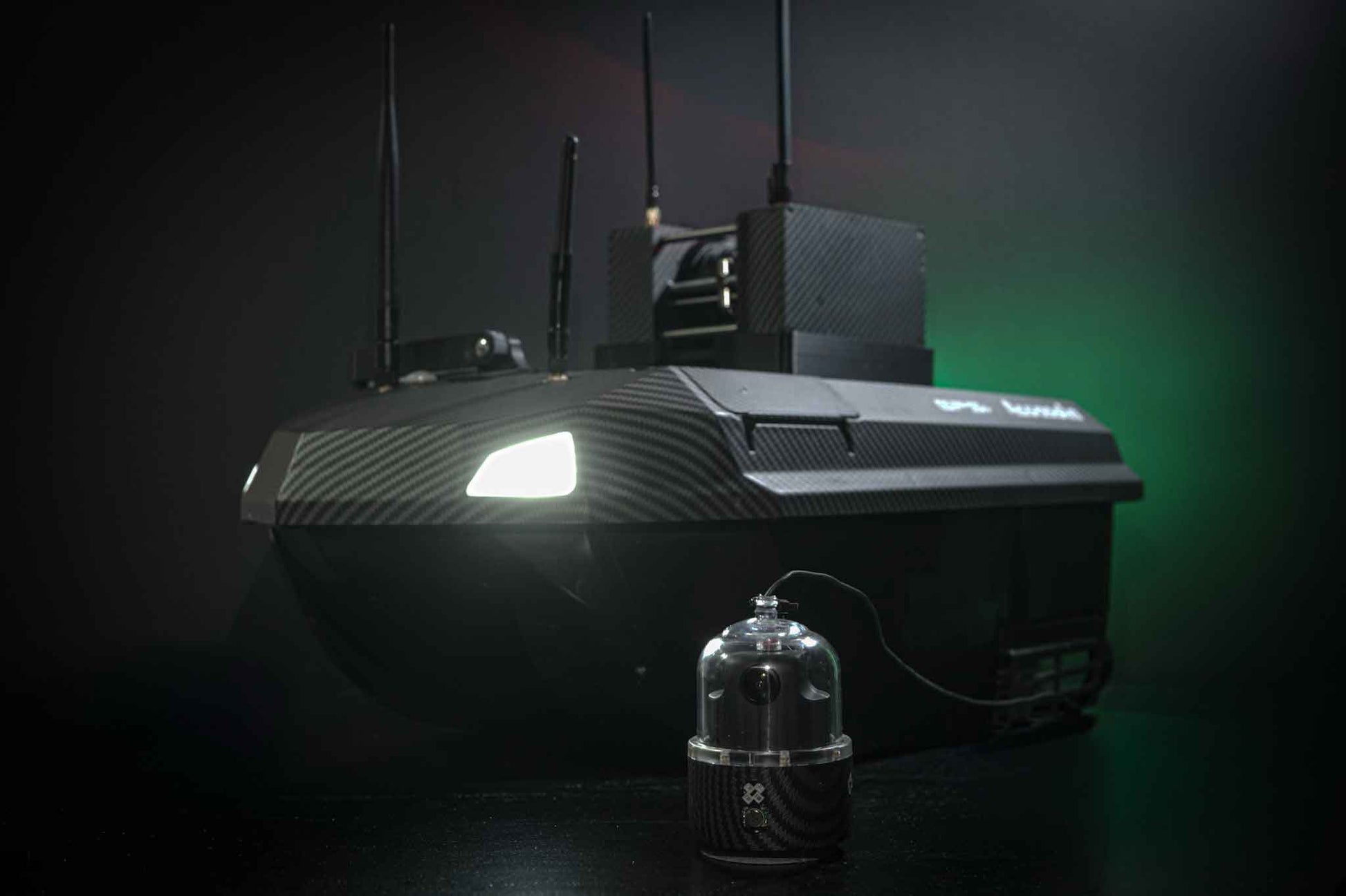 Futterboot Unterwasserkamera Manuowell Assassin 360° 2in1 HD IR Winch Cam Manuowell